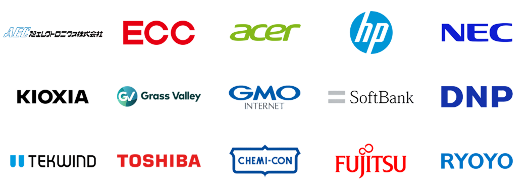 主要お取り引き企業さまロゴ